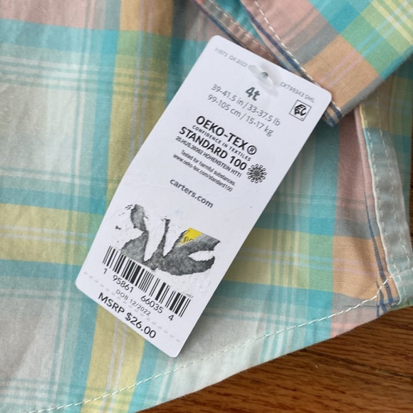 Carters nwt 4T - Picture 3 of 4